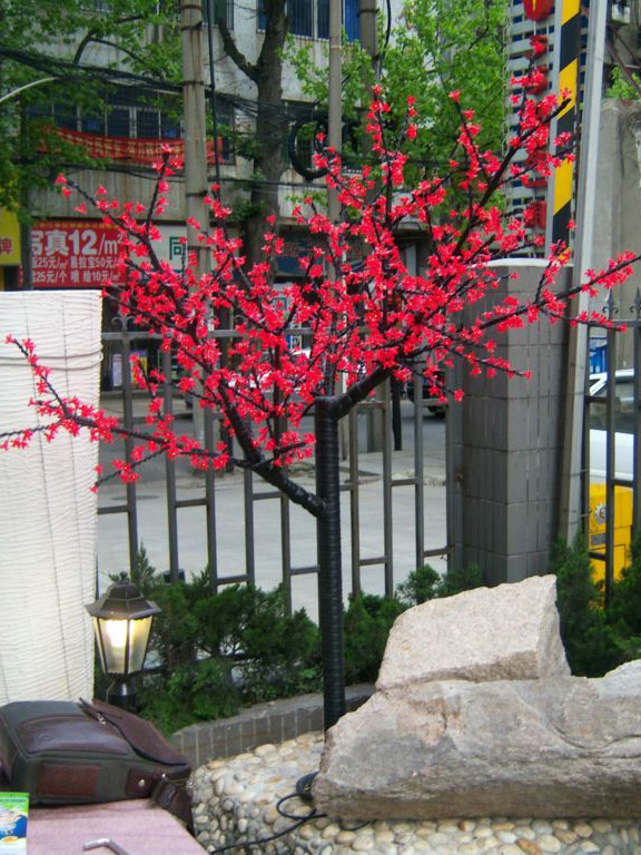 YH-1152灯2.0米红色紫荆花树